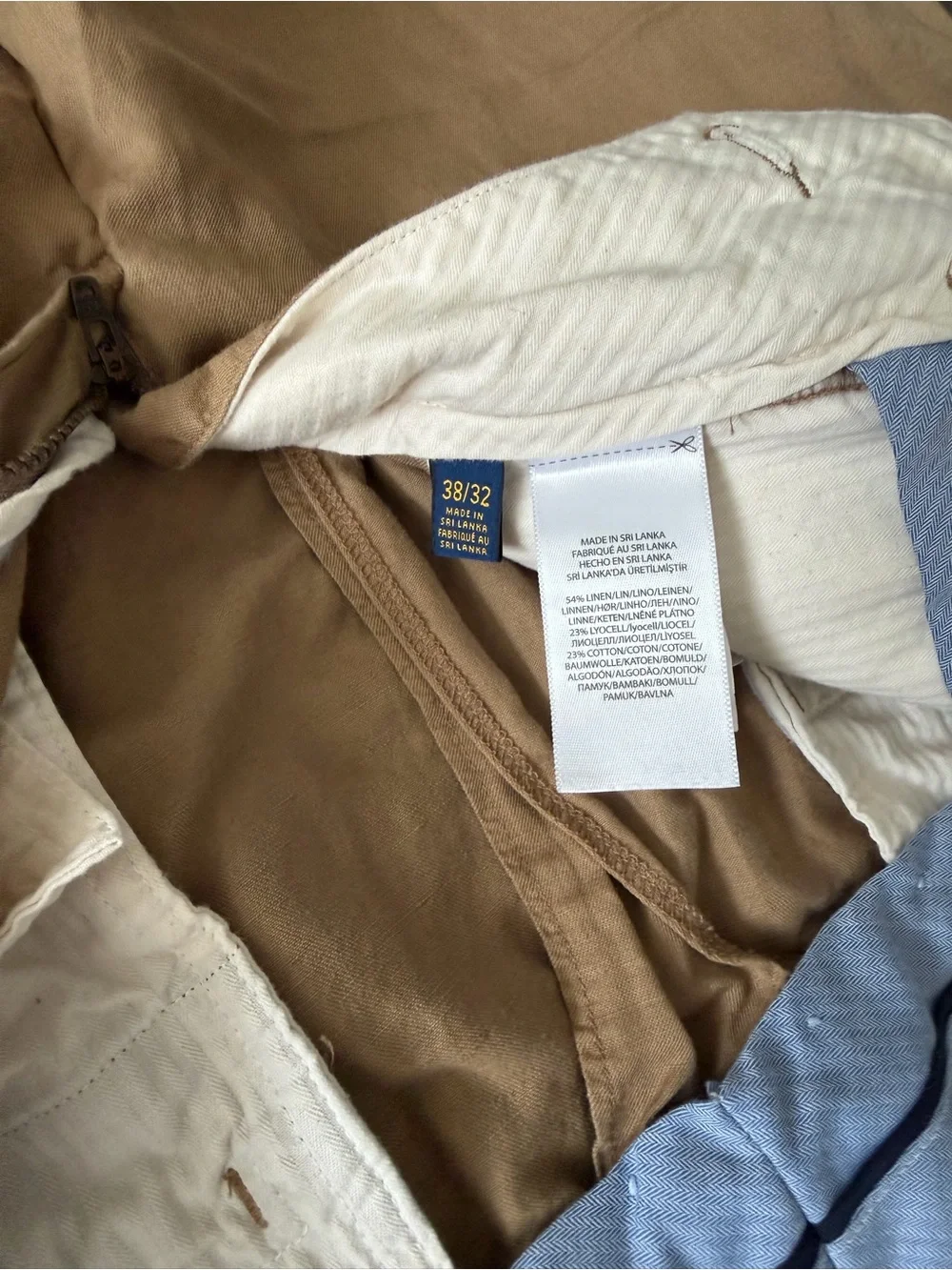Polo by Ralph Lauren Tan Chinos